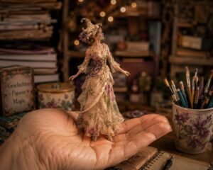 Delfa, Figur in meiner Hand