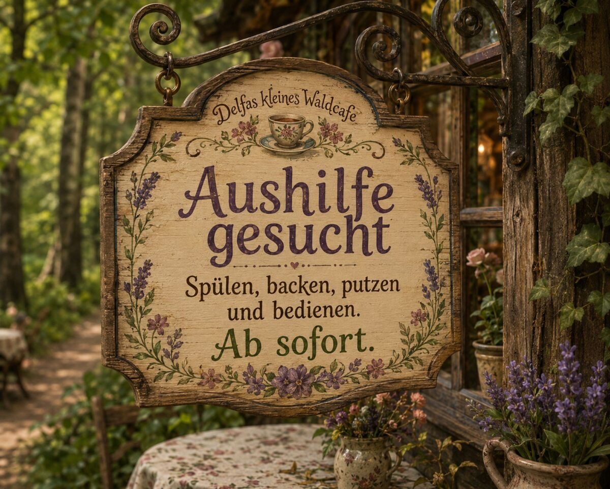 Aushilfe gesucht